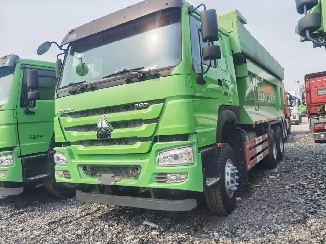 Gruppo nazionale cinese di autocarri pesanti HOWO Used Dump Truck With Superior Quality
