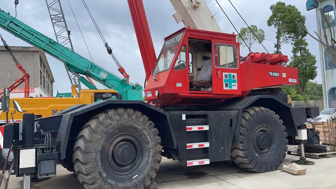 Used High Quality Tadano 50-ton Crane with Tadano's Own RF8 Engine Crane for Sale