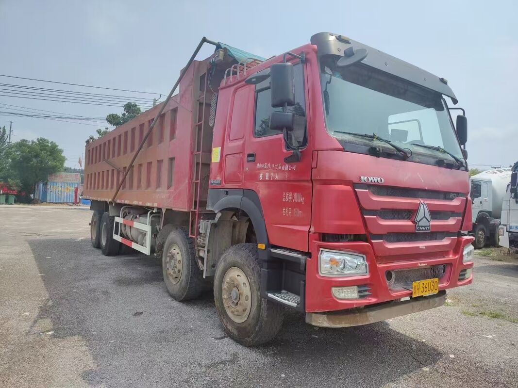 SINOTRUK Used Dump Truck 380 hp Promotional HOWO Dump Truck Mining Truck Camion Benne 12 Wheel 30 Tons Dumper