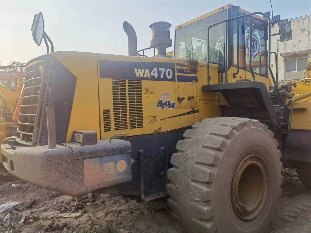 Usato in Giappone Caricatore KOMATSU WA470-6 Grande Caricatore Buone Condizioni 7000kg Wa470 komatsu Wheel Loader WA470-6