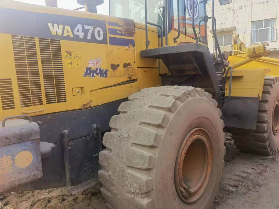 Usato in Giappone Caricatore KOMATSU WA470-6 Grande Caricatore Buone Condizioni 7000kg Wa470 komatsu Wheel Loader WA470-6