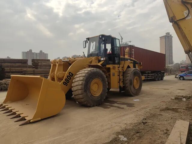 Cat Used Loader Japan Cat Cat 980g Wheel Loader Original Cat Wheel Loaders for Sale