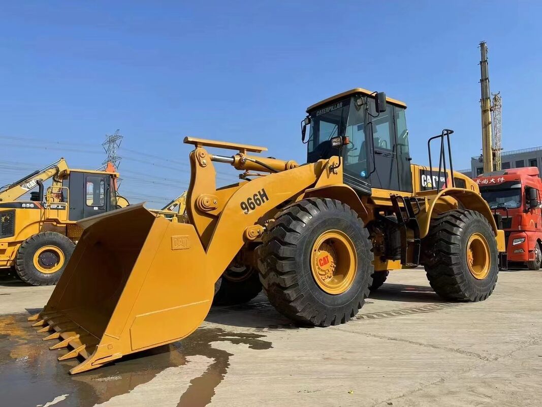 Used Loader Original Cat 966H Second Hand Wheel Loader in Good Condition Low Price 5 Ton Load Capacity CAT 966H  