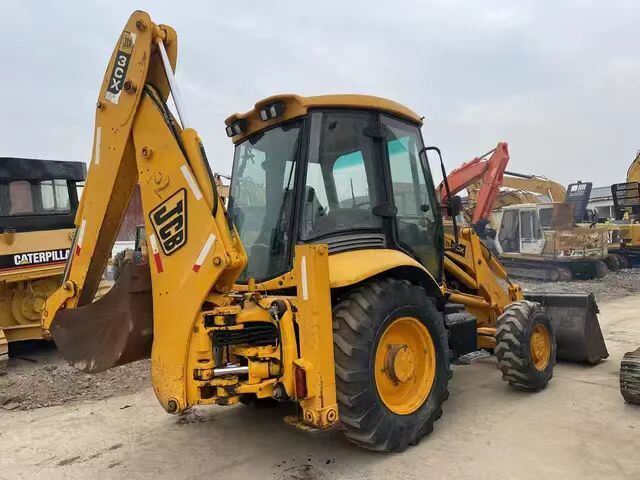 Used JCB 3CX Backhoe Loader 4WD Equipment 4IN1 Front Loader 2.5T Backhoe 85HP Diesel Backhoe Loader for Sale