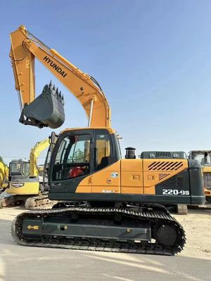 L'escavatore Hyundai 220-9s usato da 22 tonnellate è dotato di un motore Cummins