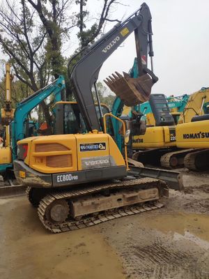 Escavatore Volvo EC80D di seconda mano di tipo Crawler proveniente dalla Cina