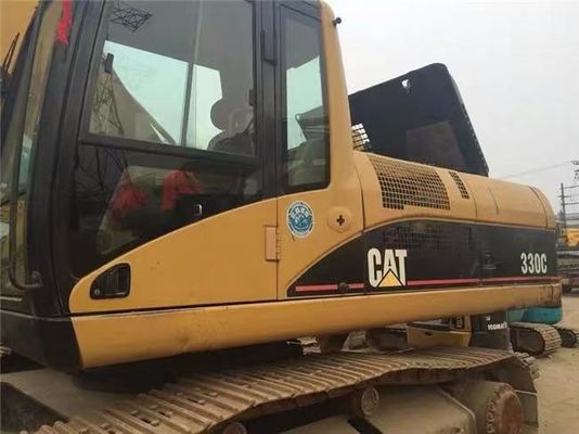 Used cat Excavator For Road Construction, CAT 330C Hydraulic Excavator